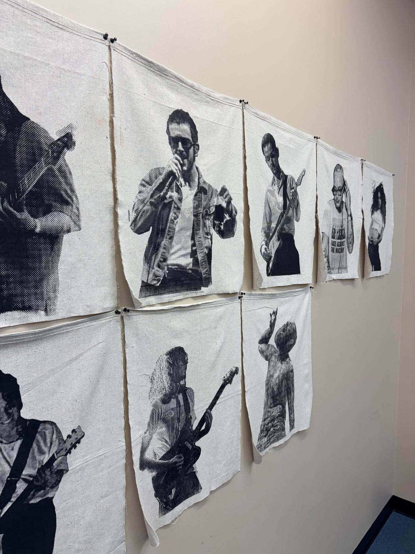 Halftone Artist Tapestry