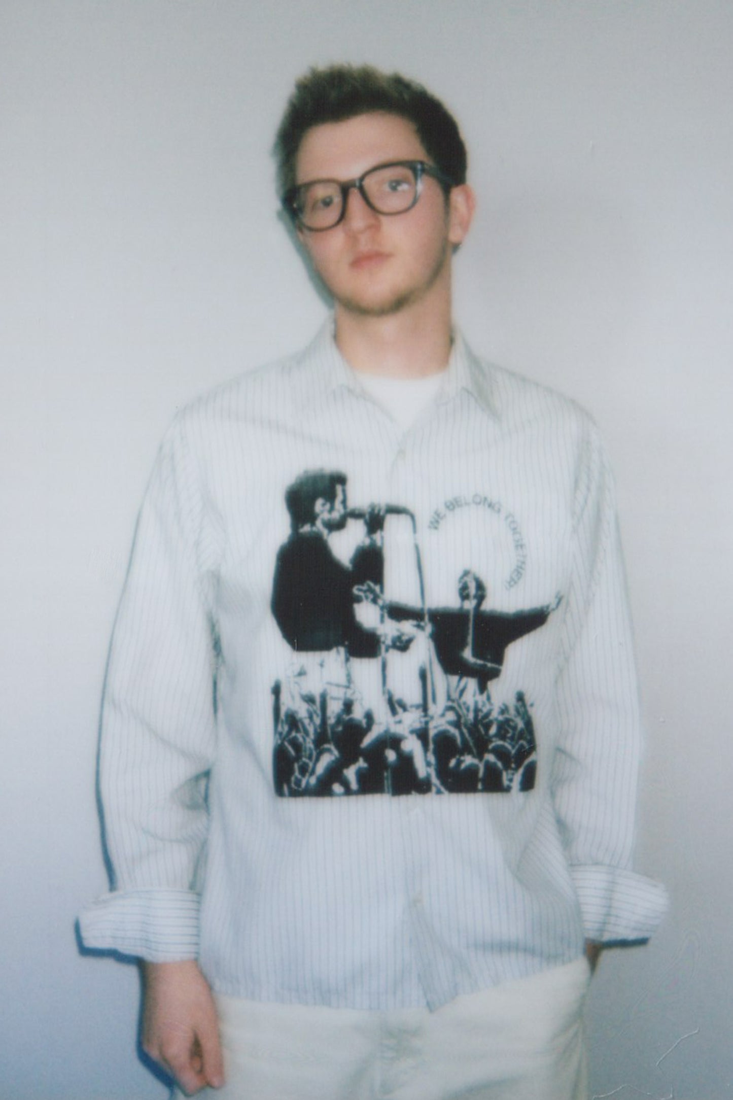 One Of One Cropped Button Down