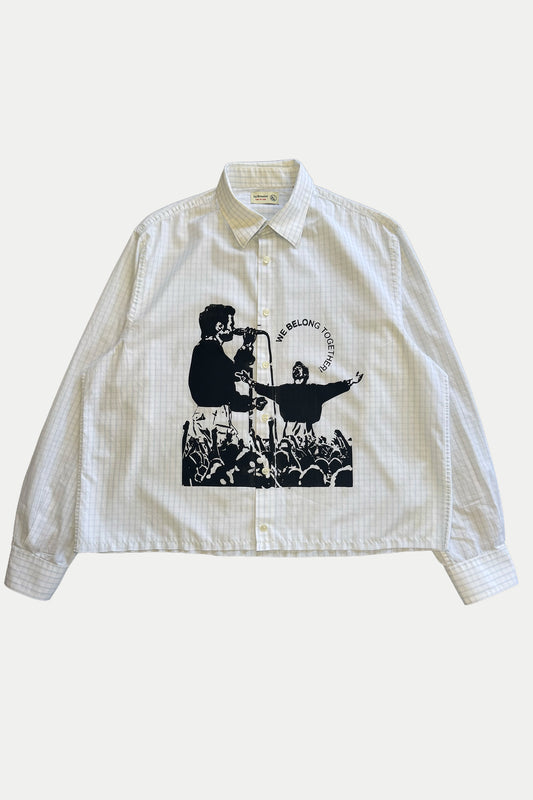 One Of One Cropped Button Down