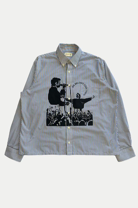 One Of One Cropped Button Down