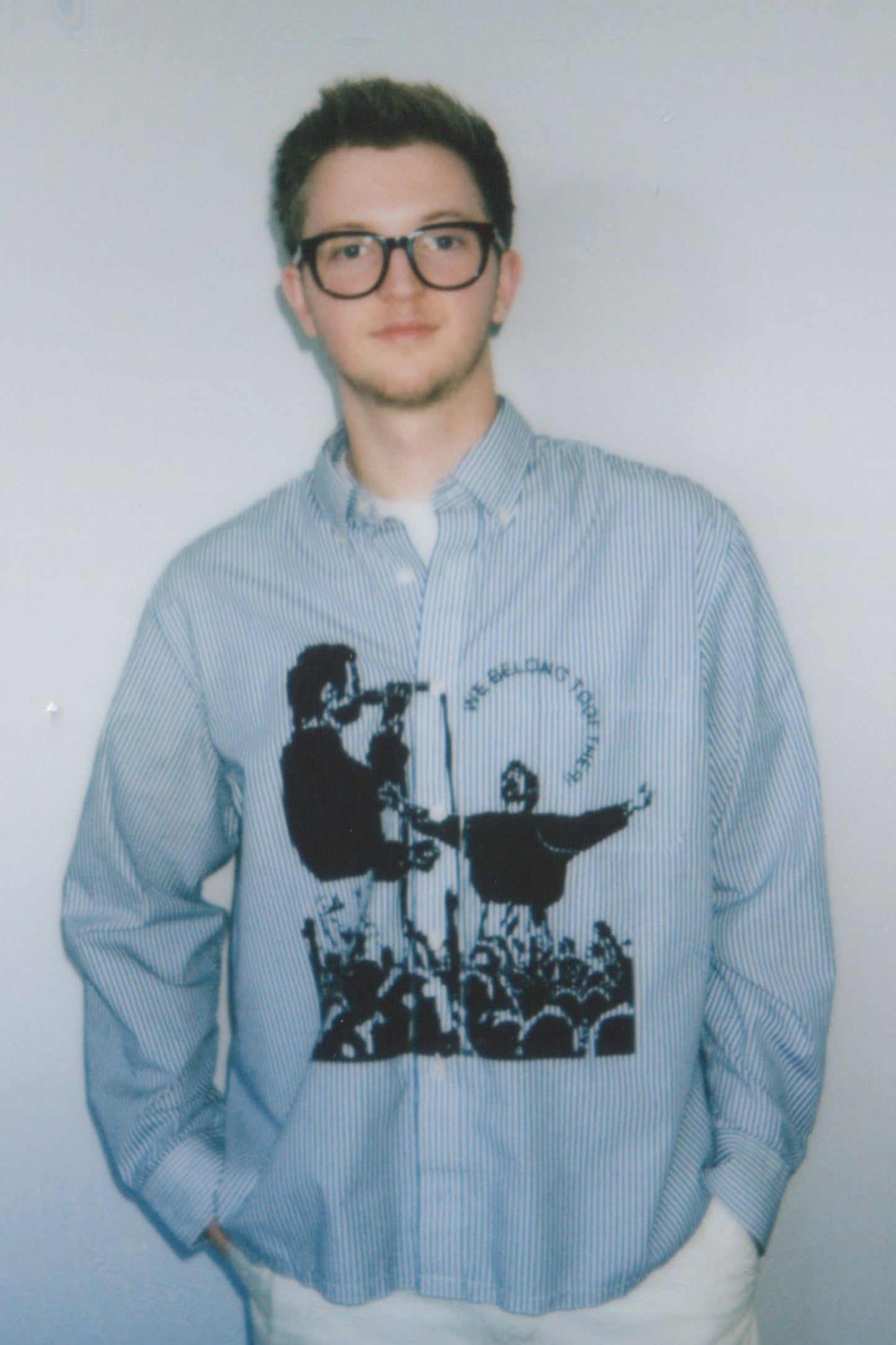 One Of One Cropped Button Down