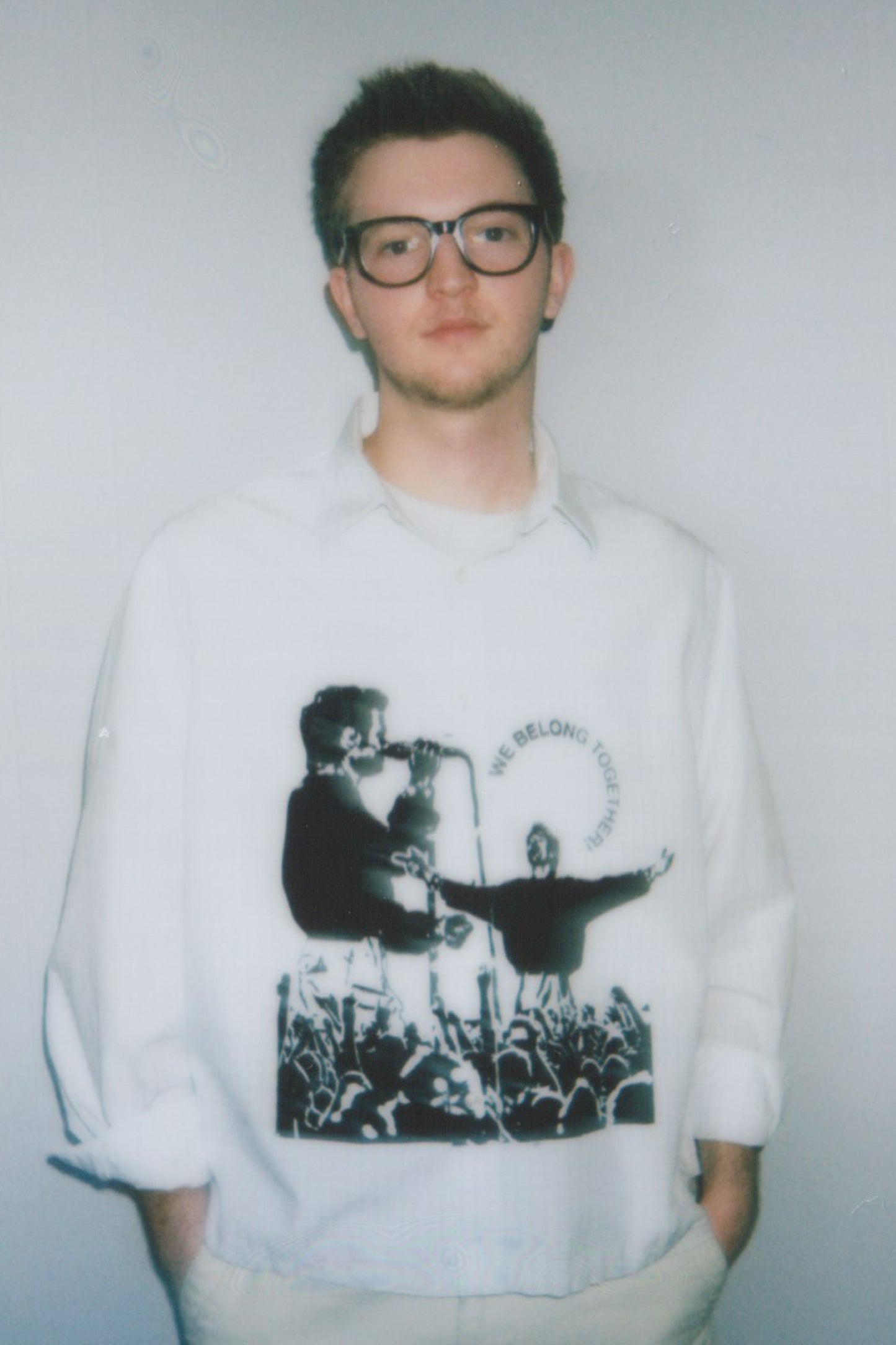 One Of One Cropped Button Down