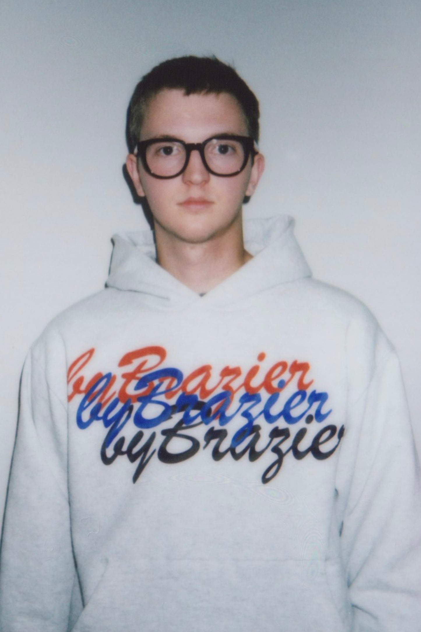 Triple Print Logo Hoodie